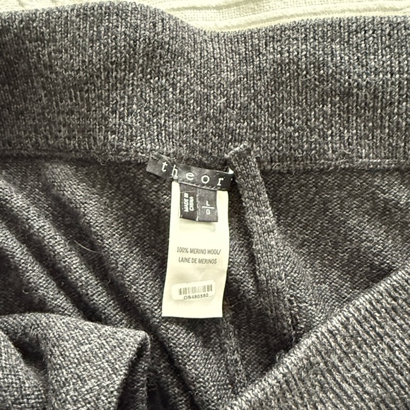 Theory Men's Charcoal Joggers - Picture 3 of 5